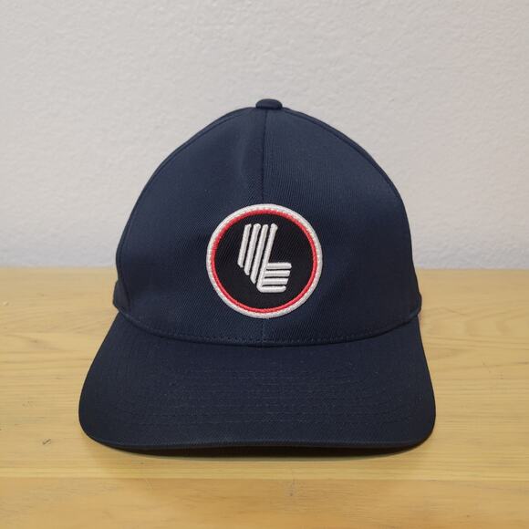 NWOT 2025 LIV GOLF Adjustable FlexFit 110 Navy Blue Hat BRYSON Needs Be Reshaped - Picture 1 of 9